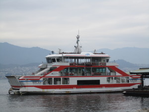 JR西日本宮島フェリーの船