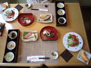 「山桜 桃の湯」さんの朝食 「山桜 桃の湯」さんの朝食
